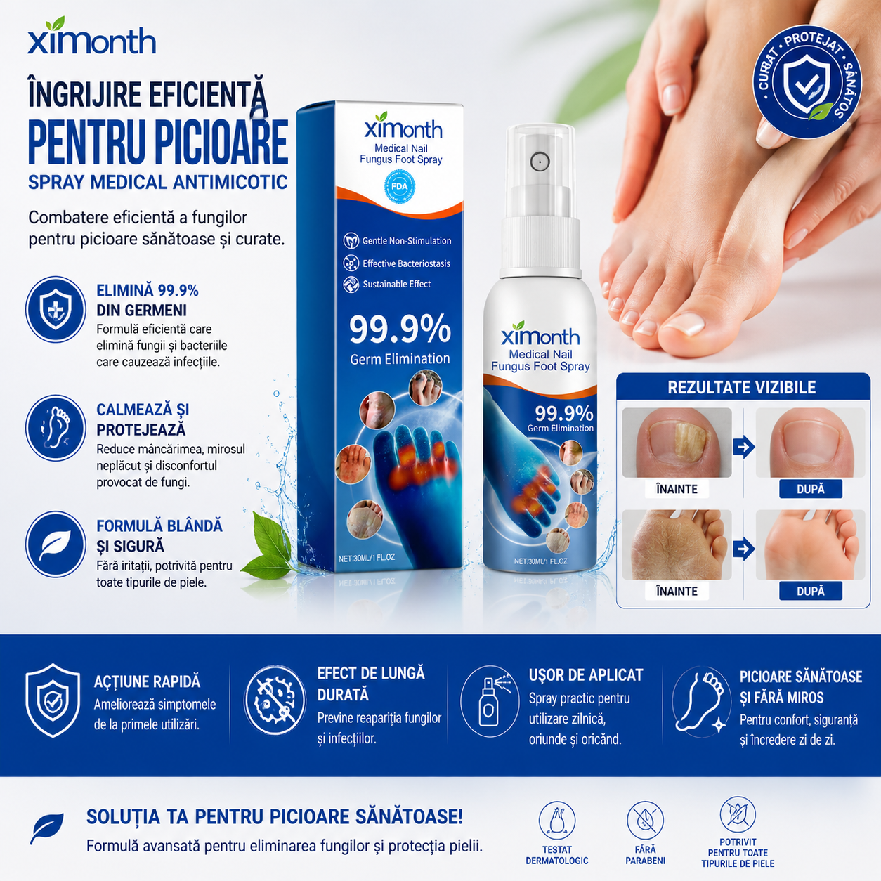 Spray Ximonth Pentru Ciuperca