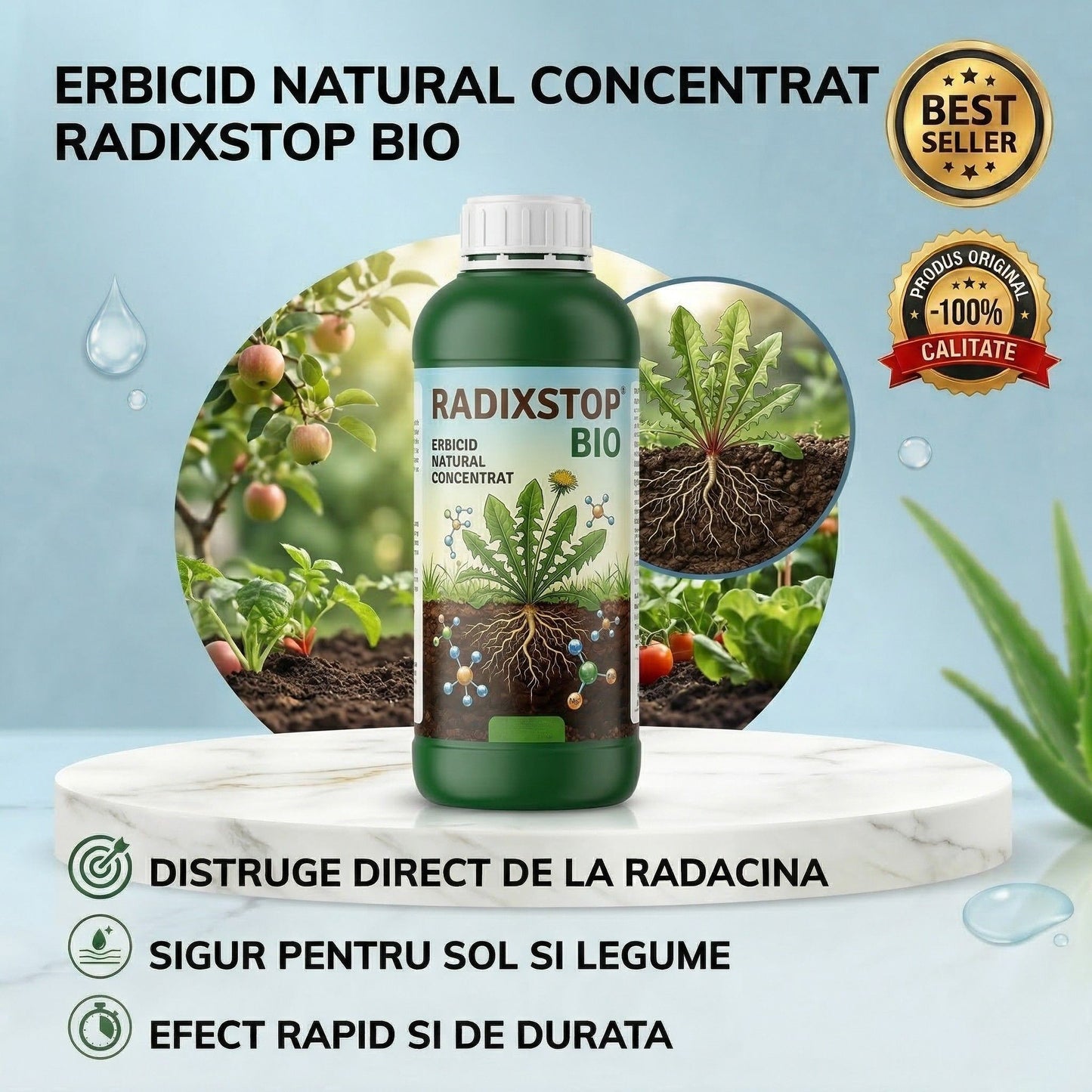 Erbicid concentrat buruieni