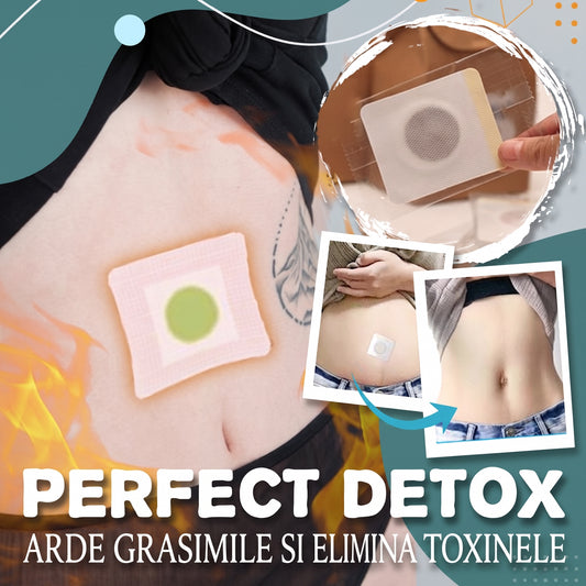 Perfect Detox - Plasturi Transdermici Pentru Arderea Grasimilor