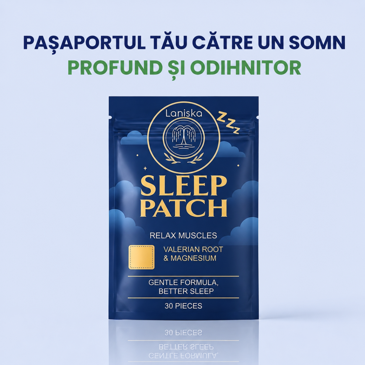 Plasturi Pentru Somn Profund - Valerian Root & Magneziu