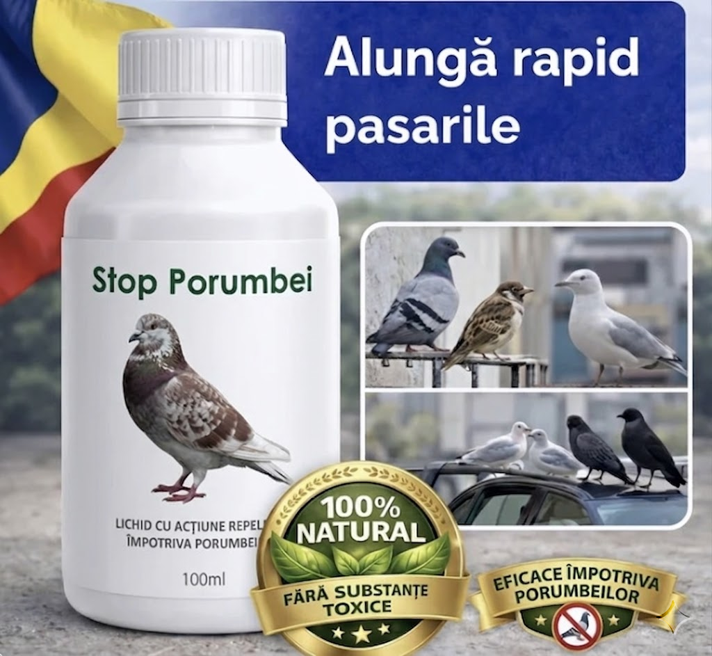 Repelent natural impotriva porumbeilor
